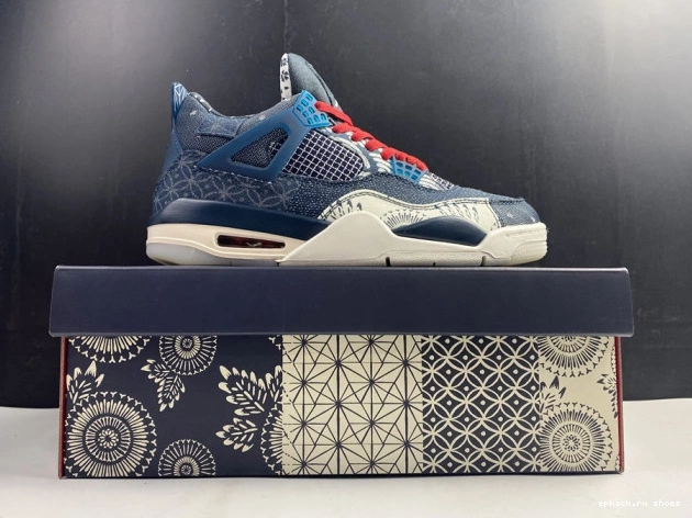 Rep Jordan SE Sashiko CW0898-400 Air 4 Retro 0824